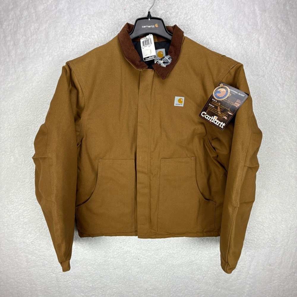 Carhartt Jacket Arctic Quilt Lined Mens XL Tall 46 J02 BRN Brown NWT NOS